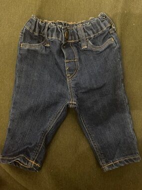 H&M Dark Blue Elastic Waist Kids Jeans
